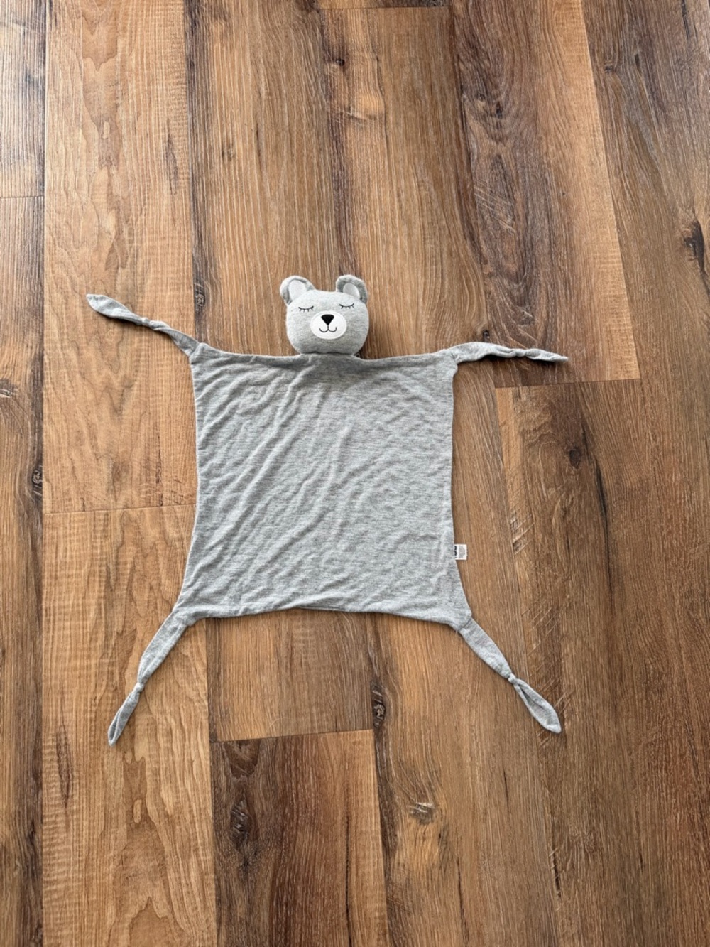 Little Sleepies Grey Sleepyhead Bear Lovey Bamboo